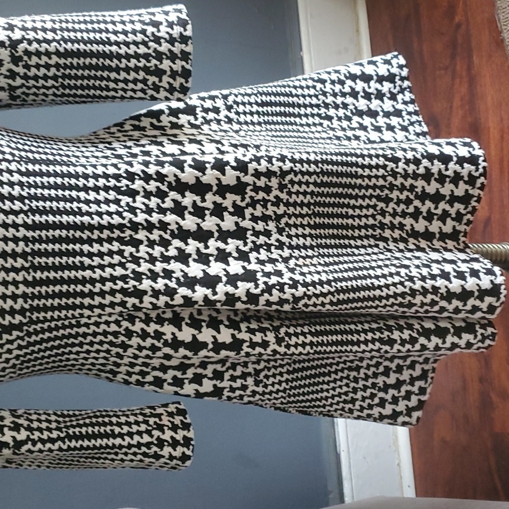 Eliza J jacquard fit and flare knit dress size 8 - Picture 6 of 13